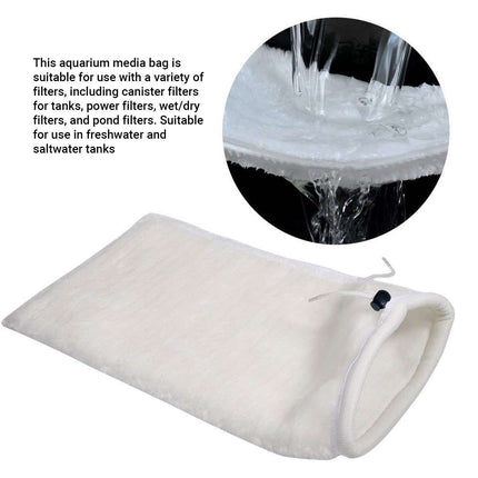 10PCS Aquarium Fish Tank Filter Bags for Fish Tanks Water Clean Durable Safe