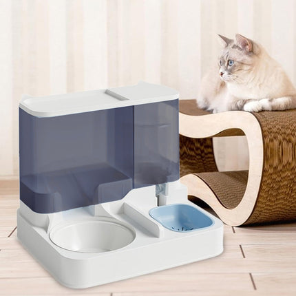 Automatic Cat Feeder Water Dispenser All in One Plastic Bowl for Cats and Dogs