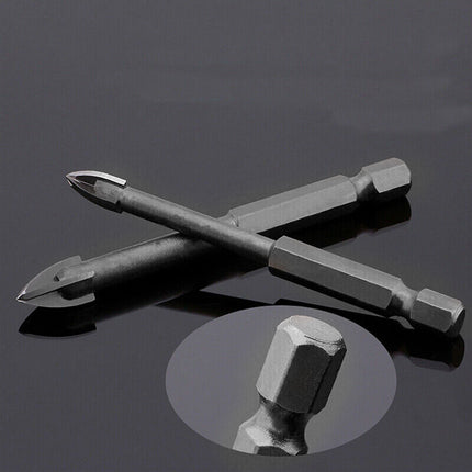 10X 6mm Hex Shank Tile Drill Bit for Porcelain Marble & Glass