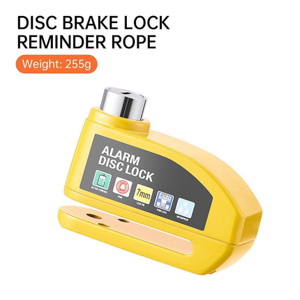 Electric Bike Lock Alarm Motorcycle Anti Theft Lock Secure Bicycle Riding Gear