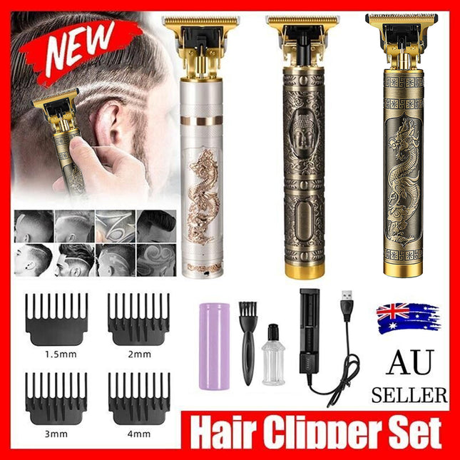 Men'S Styling Electric Hair Trimmer Clippers Beard Shaver Cutting Cordless Style