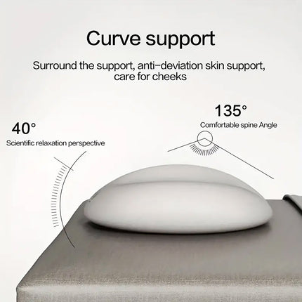 Memory Foam Face Plank Pillow Support Pad Comfort Cushion for Spa and Massage