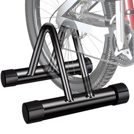 Parking Floor Bike Rack Bicycle Storage Steel Holder Portable Cycling Bike Stand