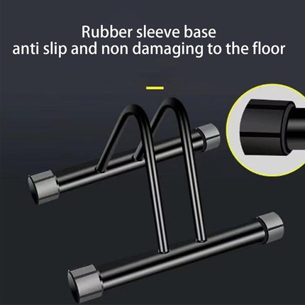 Parking Floor Bike Rack Bicycle Storage Steel Holder Portable Cycling Bike Stand