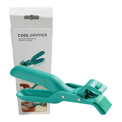 2PCS Anti Slip Silicone Heat Resistant Plate Bowl Clip Holder Kitchen Tool