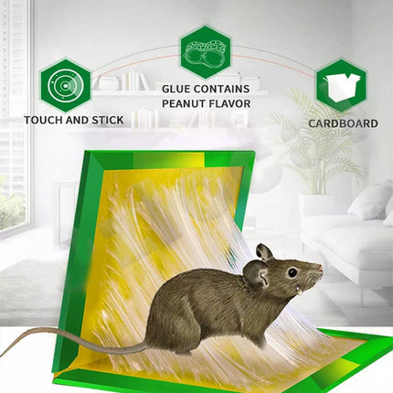 Up to 100X Mouse Traps Rat Mice Mouse Trap Board Snare Catcher Board Pad