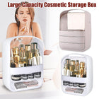 Simple Cosmetic Storage Box Large Capacity Desktop Dustproof Makeup Organizer