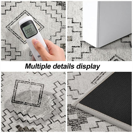 Bohemian Entryway Rug Decorative Floor Mat Indoor Outdoor Non-Slip Door Mat