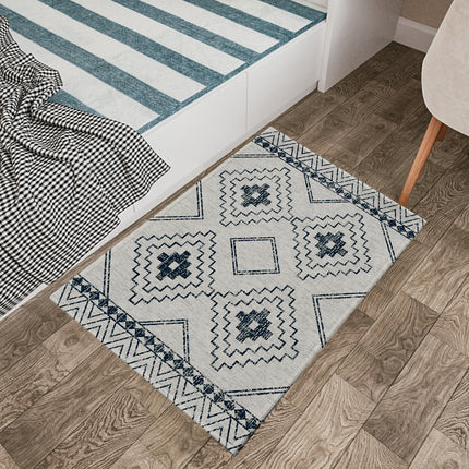 Bohemian Entryway Rug Decorative Floor Mat Indoor Outdoor Non-Slip Door Mat