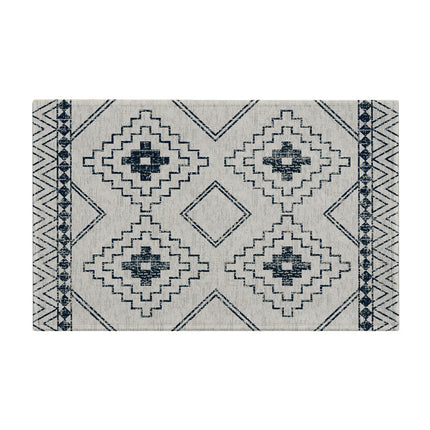 Bohemian Entryway Rug Decorative Floor Mat Indoor Outdoor Non-Slip Door Mat