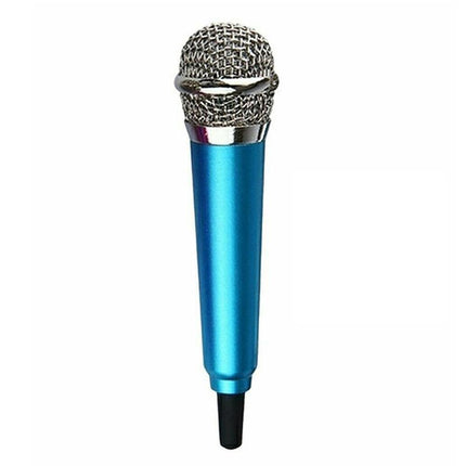 Mini Microphone Portable Vocal Instrument Mic for Mobile Phone Laptop Notebook - Aimall