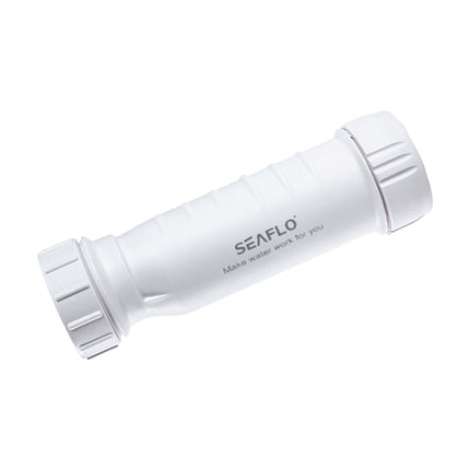 White Waterless Self Sealing Waste Valve Inline Trap Bath Basin For Caravan RV