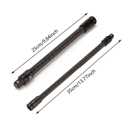 4pcs Electric Wrench Flexible Shaft Coupling Rod Spring Sleeve Universal Tool