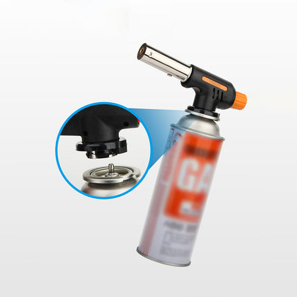Butane Gas Blow Torch Adjustable Flame Tool for Welding Soldering and BBQ