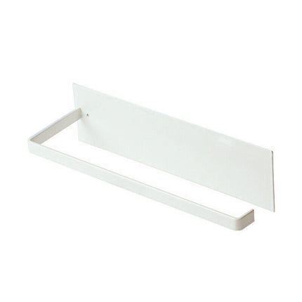 Self-Adhesive Paper Towel Holder Rack for Kitchen Rolls and Wrap Storage