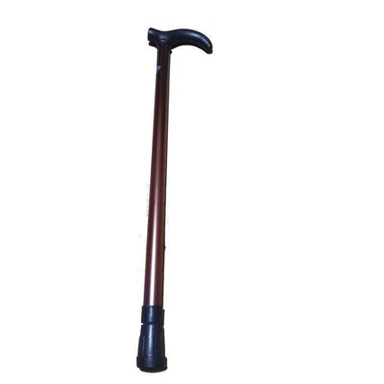 Metal Walking Stick Travel Folding Cane Pole Compact Adjustable Lightweight New - Aimall