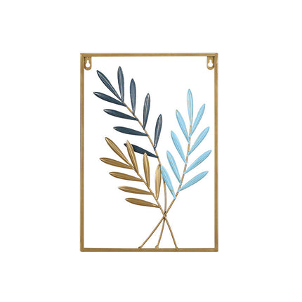 Modern Light Luxury Metal Wall Hanging Dining Living Room Bedroom Porch Decor