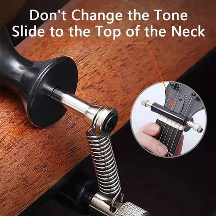 2X Tuning Tone Electric Guitar Guitar Adjustable Capo Sliding Capo Rolling Capo