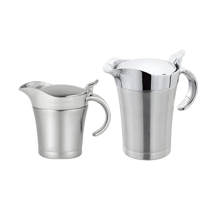 Stainless Steel Steak Sauce Pot Sauce Seasoning Pot Small for Gravy Kitchen