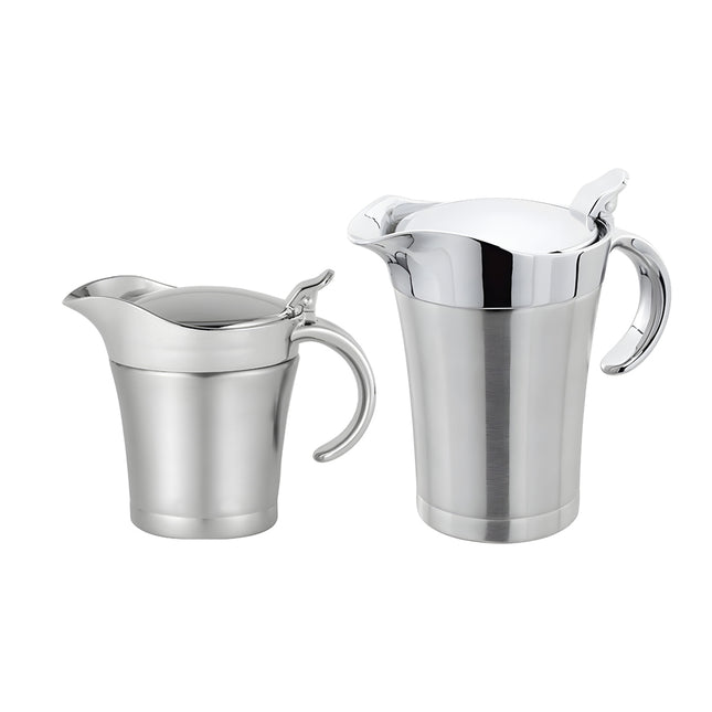 Stainless Steel Steak Sauce Pot Sauce Seasoning Pot Small for Gravy Kitchen