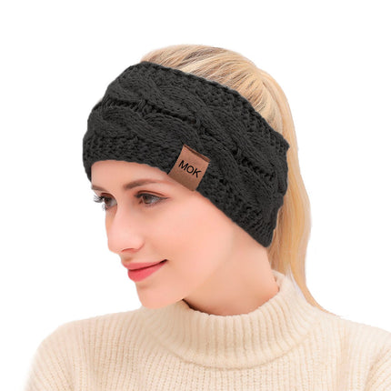 Knitted Knot Headband Head Wrap Ear Hair Band Winter Crochet Turban Women Nbm Au