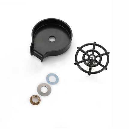 Stainless Steel Glass Rinser Sink Mounted High Pressure Bar Cup Washer Tool