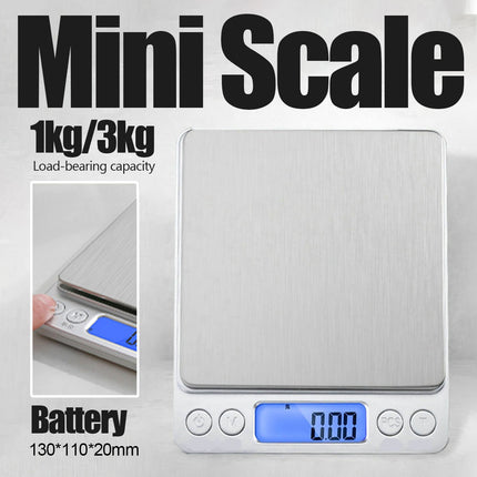 Mini Electronic Pocket Scale Portable Household Kitchen Scale Compact Weighing