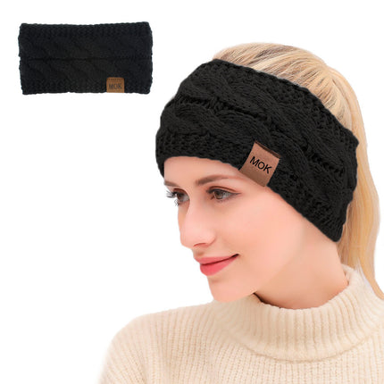 Knitted Knot Headband Head Wrap Ear Hair Band Winter Crochet Turban Women Nbm Au