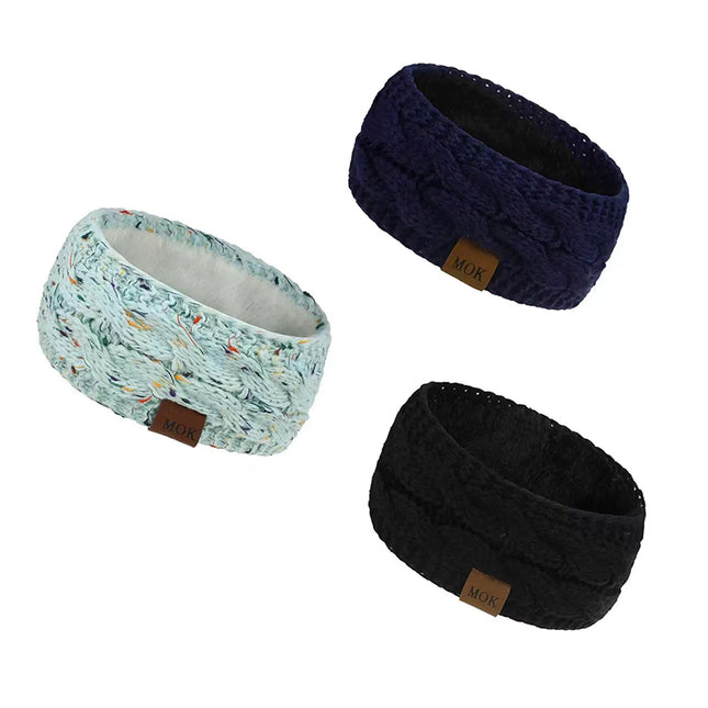 Knitted Knot Headband Head Wrap Ear Hair Band Winter Crochet Turban Women Nbm Au