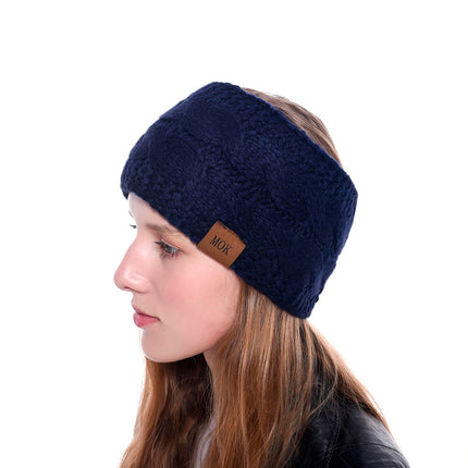 Knitted Knot Headband Head Wrap Ear Hair Band Winter Crochet Turban Women Nbm Au