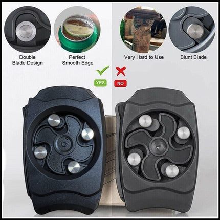 Topless Can Opener Manual Kitchen Tool for Beer Soda and Tin Bottles