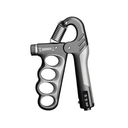 Adjustable Hand Grip Strengthener with Counter Forearm Finger Exerciser Trainer