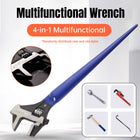 4 in 1 Multi Function Adjustable Wrench Tool Heavy Duty Mechanic Wrench Set