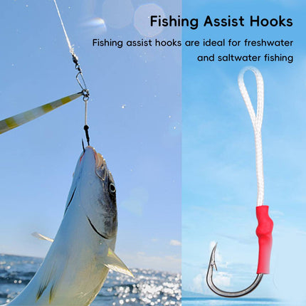 4X Twin Hook Jig Assist Hooks Fishing Lures Micro Slow Inchiku Jigs Octo Micro