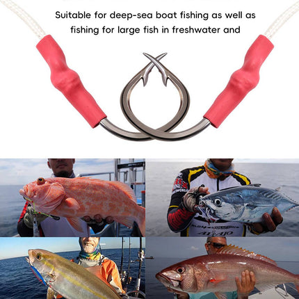 4X Twin Hook Jig Assist Hooks Fishing Lures Micro Slow Inchiku Jigs Octo Micro