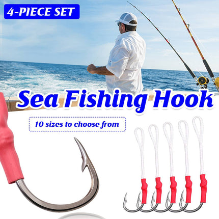 4X Twin Hook Jig Assist Hooks Fishing Lures Micro Slow Inchiku Jigs Octo Micro