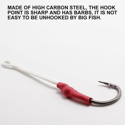 4X Twin Hook Jig Assist Hooks Fishing Lures Micro Slow Inchiku Jigs Octo Micro