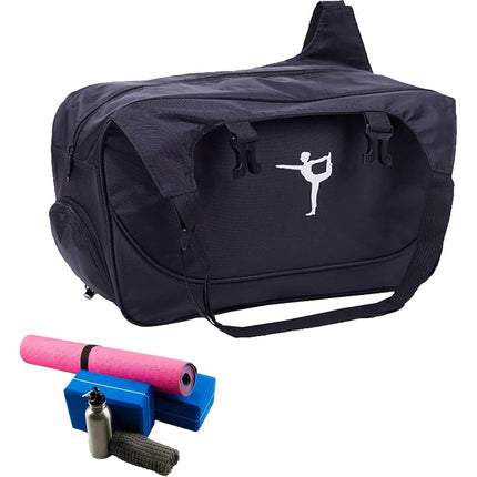 Yoga Mat Bag Large Capacity Sports Backpack Casual Gym Travel Print Backpack