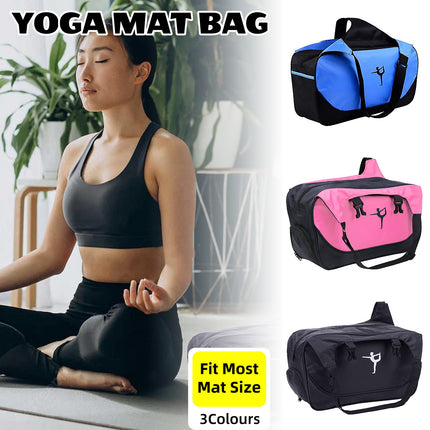 Yoga Mat Bag Large Capacity Sports Backpack Casual Gym Travel Print Backpack