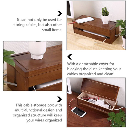 Wooden Riser With Drawer Desktop Storage Shelf Organizer For Office Supplies