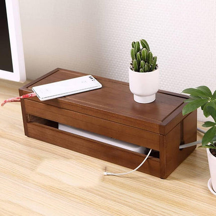 Wooden Riser With Drawer Desktop Storage Shelf Organizer For Office Supplies