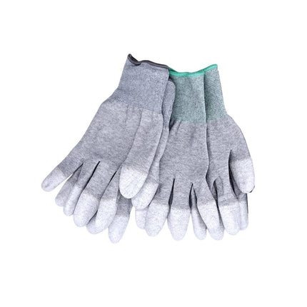20 Pairs Anti Static Carbon Fibre PU Coated Gloves Electronics Assembly Use Pro