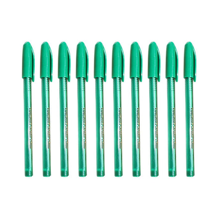 10pcs Smooth Writing Ballpoint Pens Writing Instrument Office Supplies 5Colours