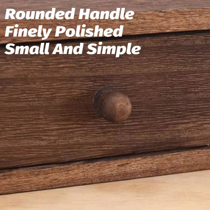 Wooden Riser With Drawer Desktop Storage Shelf Organizer For Office Supplies