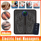 Electric Foot Massager Pad USB Rechargeable Home Foot Massage Device Pain Relief