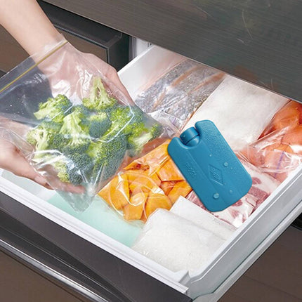 10 Pcs Reusable Ice Pack Cooler Block 150ml for Picnic Camping Lunch Box Chiller