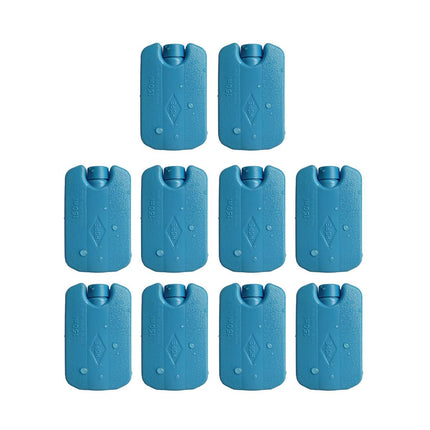 10 Pcs Reusable Ice Pack Cooler Block 150ml for Picnic Camping Lunch Box Chiller