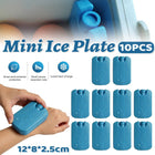 10 Pcs Reusable Ice Pack Cooler Block 150ml for Picnic Camping Lunch Box Chiller