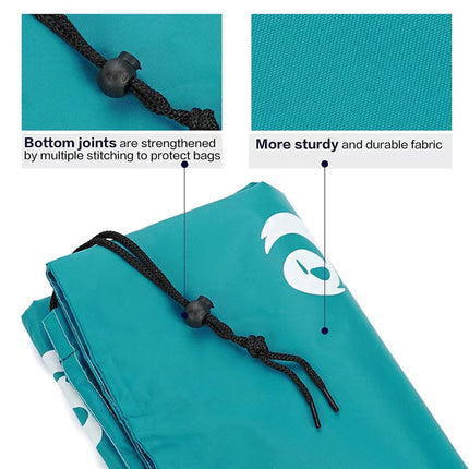 Laundry Bag Travel For Dirty Clothes Camping Drawstring Closure Washing Machines