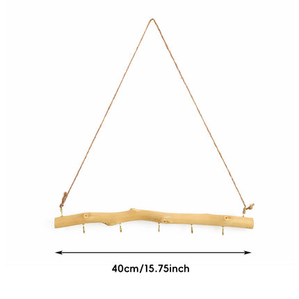 Wooden Wall Hooks Hanger Home Decorative Wooden Wall Hooks for Hanging Items